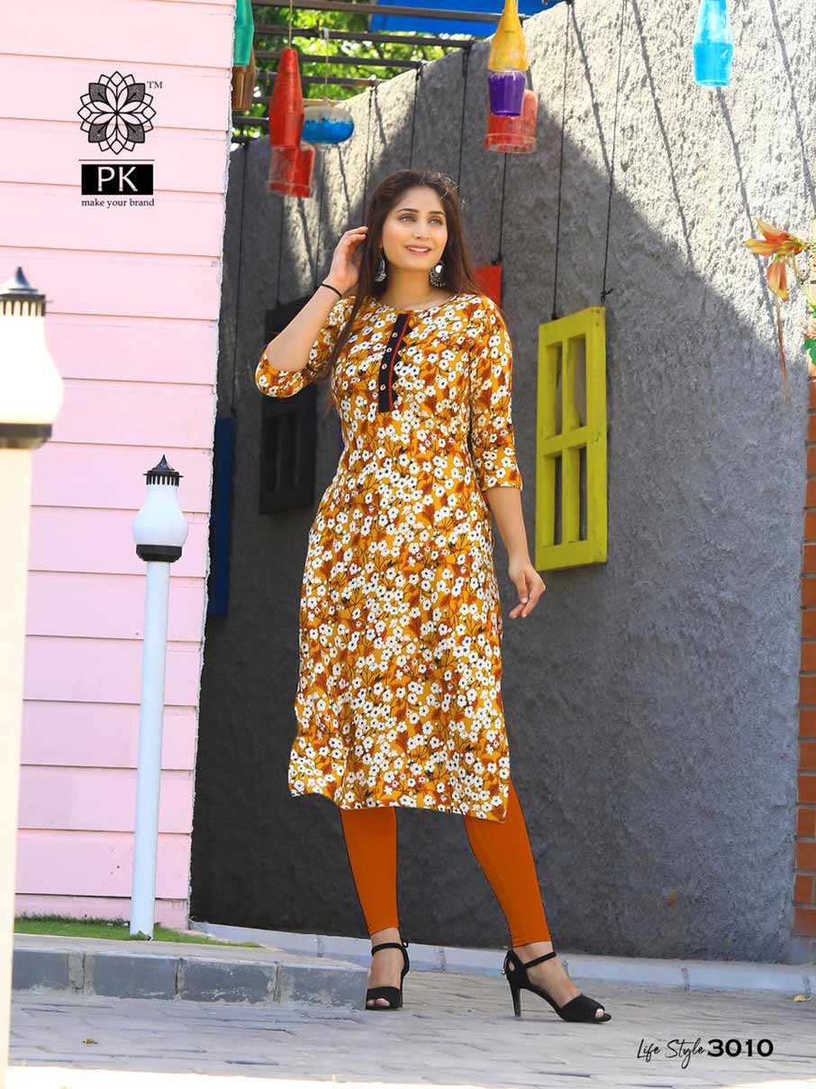 Lifestyle Vol-3 Rayon Cotton Wholesale Kurti Lifestyle Vol-3 Rayon Cotton Wholesale Kurti
